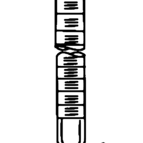 Amber Colour Burettes Double Oblique - 3.3 low-expansion laboratory glassware, BioTek Brew