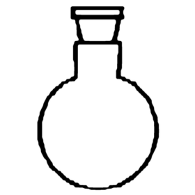 Amber Colour Flask R.B. Or F.B. - 3.3 low-expansion laboratory glassware, BioTek Brew
