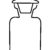 Amber Colour Reagent Bottles Wide Mouth With Interchangeable Stopper - 3.3 low-expansion laboratory glassware, BioTek Brew