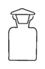 Amber Colour Reagent Bottles Wide Mouth