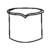 Beakers With Spout Transparent Quartz Squat Form - 3.3 low-expansion laboratory glassware, BioTek Brew