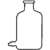 Bottles Aspirator With Bottom Outlet For Tubing Plain - 3.3 low-expansion laboratory glassware, BioTek Brew