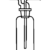 Bottles Gas Washing (drechsel) - 3.3 low-expansion laboratory glassware, BioTek Brew