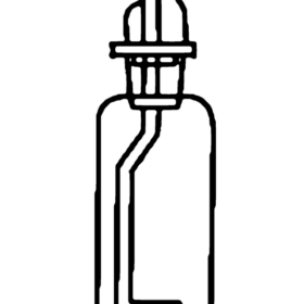 Bottles Gas Washing With Sintered Disc For Uniform Gas Dispersion Upward Porosity G1-G4 - 3.3 low-expansion laboratory glassware, BioTek Brew