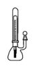 Bottles Specific Gravity With Thermometer