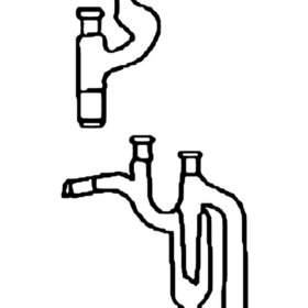Buchhi Flask Adaptors - 3.3 low-expansion laboratory glassware, BioTek Brew