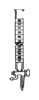 Burette Double Oblique Bore Glass