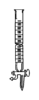 Burette Double Oblique Bore Glass