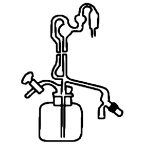 Burette Pressure Filling Automatic With Reservoir & Glass Stopcock Class A With Work Certificate - 3.3 low-expansion laboratory glassware, BioTek Brew