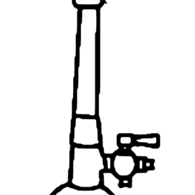 Burners With Heavy Base End Brass Pipe - 3.3 low-expansion laboratory glassware, BioTek Brew
