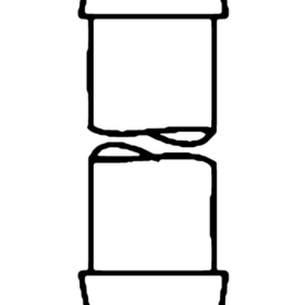 Cones, Angle Drip, Double - 3.3 low-expansion laboratory glassware, BioTek Brew