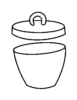 Crucible With Lid