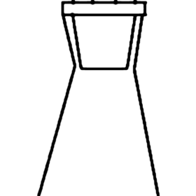 Flask Conical With Interchangeable Stopper - 3.3 low-expansion laboratory glassware, BioTek Brew