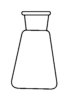Flask Conical With Interchangeable Joint