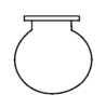 Flask Flat Flange Reaction