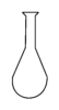 Flask Kheldahl Round Bottom Long Neck