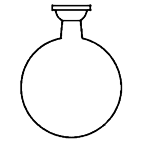 Flask Receiving Spherical Joint - 3.3 low-expansion laboratory glassware, BioTek Brew