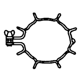 Flat Flange Joint Clip And Gasket - 3.3 low-expansion laboratory glassware, BioTek Brew