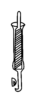 Glass Syringe Stirrer With PTFE Blade