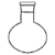 Flask Round / Flat With Interchangeable Joint Short Neck - 3.3 low-expansion laboratory glassware, BioTek Brew