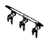 Manifold, Vacuum, Glass Stopcock