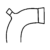 Pipe Bends 0 90 With Thermometer Pocket - 3.3 low-expansion laboratory glassware, BioTek Brew