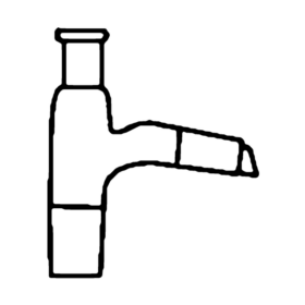 Plain Still Head Sloping - 3.3 low-expansion laboratory glassware, BioTek Brew