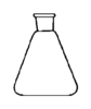 PTFE Conical Flask Wide Mouth