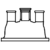 Reaction Vessel, Lid Four Neck Flat Flange - 3.3 low-expansion laboratory glassware, BioTek Brew