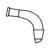 Receiving Adapters Bend Socket TO Cone - 3.3 low-expansion laboratory glassware, BioTek Brew