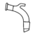 Receiving Adapters Bend With Vent - 3.3 low-expansion laboratory glassware, BioTek Brew