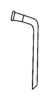 Receiving Adapters Plain Bend Long