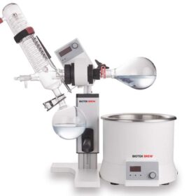Rotary Evaporator BB-RE-S with 5L heating bath and manual lift, BioTek Brew laboratory instrument