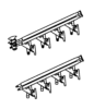 Schlenk Line Assembly , Vacuum, Double