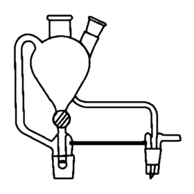 Solvent Reservoir With Pressure - 3.3 low-expansion laboratory glassware, BioTek Brew
