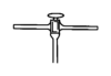 Stopcock High Vacuum 3 Limbs Lower Limb
