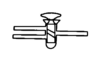 Stopcock High Vacuum Double Oblique ‘y’