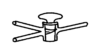 Stopcock High Vacuum T Bore With Hollow