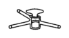 Stopcock High Vacuum V Bore With Hollow