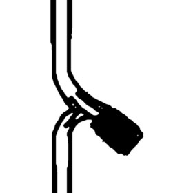 Stopcock PTFE Screwcock Capilary Bore - 3.3 low-expansion laboratory glassware, BioTek Brew