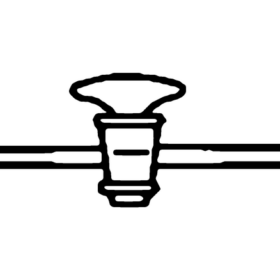 Stopcocks Straight Bore - 3.3 low-expansion laboratory glassware, BioTek Brew
