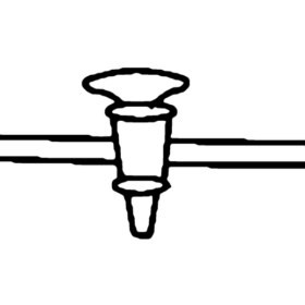 Stopcocks Straight Bore Capillary Limb - 3.3 low-expansion laboratory glassware, BioTek Brew