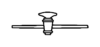 Stopcocks Straight Bore With PTFE Plug