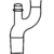 Swan Neck Adapters For Thermometers Air Leak Tube With Screw Thread - 3.3 low-expansion laboratory glassware, BioTek Brew