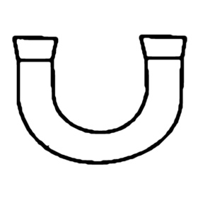'u' Bends - 3.3 low-expansion laboratory glassware, BioTek Brew