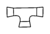 Unequal T Pieces