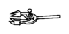Universal Clamps Cross Pattern Jaws Lined