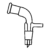 Vacuum Adapters Bend - 3.3 low-expansion laboratory glassware, BioTek Brew
