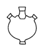 Vessel Three Neck With Bottom Outlet